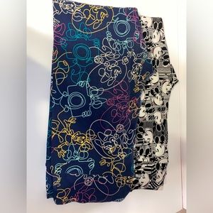 Disney Minnie and mickey lularoe leggings